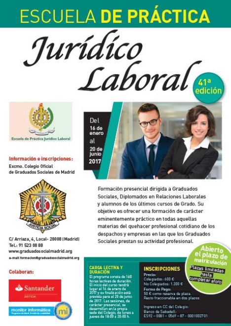 Escuela de Pr&aacute;ctica Jur&iacute;dico-Laboral