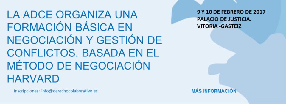 Formaci&oacute;n en negociaci&oacute;n Harvard I 