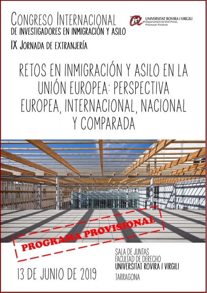 Congreso Internacional de Investigadores en Inmigraci&oacute;n y Asilo (IX Jornadas de Extranjer&iacute;a)