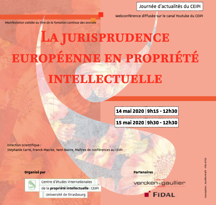 La jurisprudence europ&eacute;enne en propri&eacute;t&eacute; intellectuelle