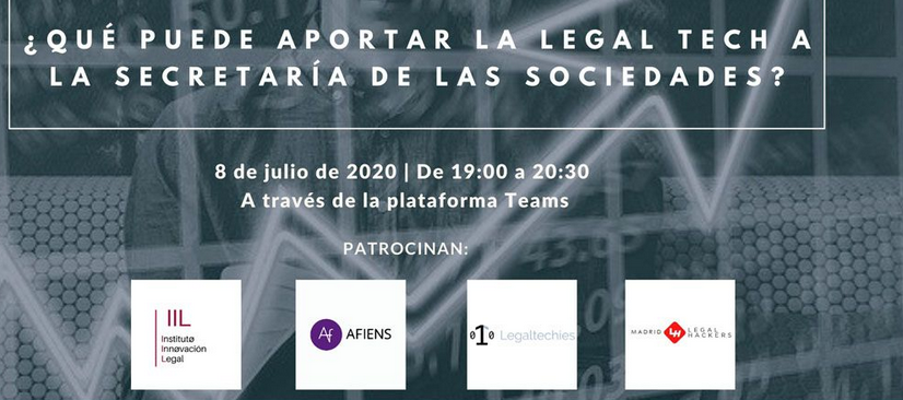 &iquest;Qu&eacute; puede aportar la legal tech a la secretar&iacute;a de las sociedades?