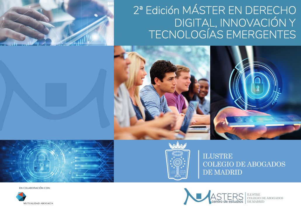 M&aacute;ster en Derecho Digital, Innovaci&oacute;n y Tecnolog&iacute;as Emergentes 