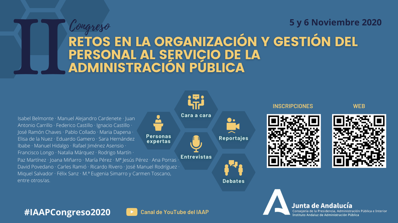 II Congreso Retos en la organizaci&oacute;n y gesti&oacute;n del personal al servicio de la Administraci&oacute;n p&uacute;blica