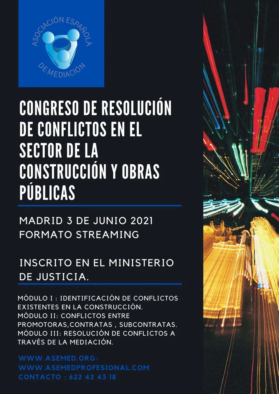 Congreso de resoluci&oacute;n de conflictos en el sector de la construcci&oacute;n y obras p&uacute;blicas