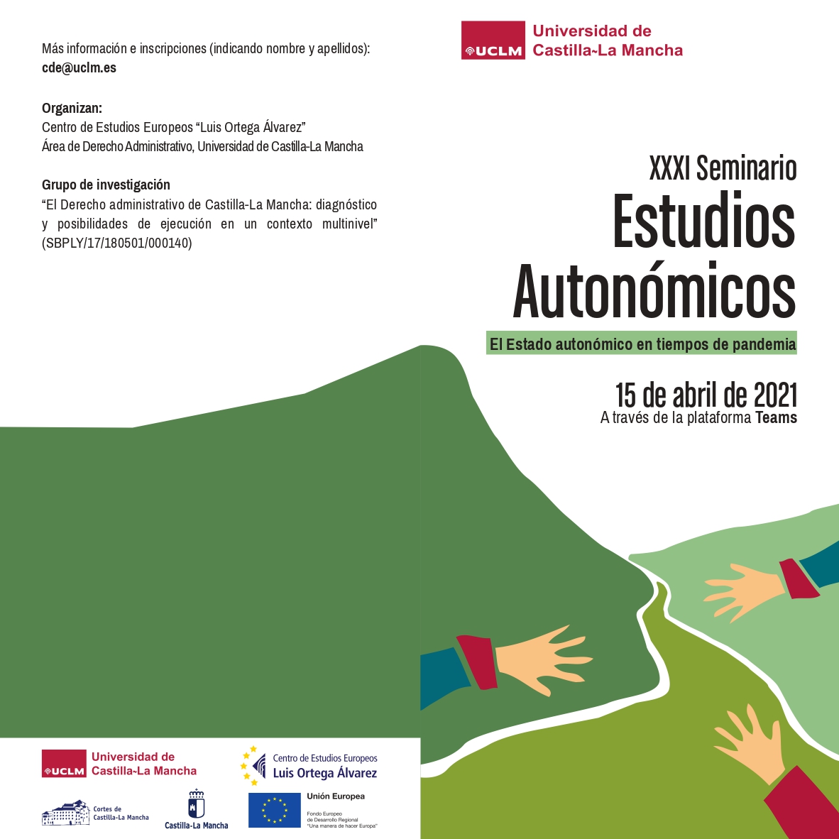 XXXI Seminario Estudios Auton&oacute;micos: El Estado auton&oacute;mico en tiempos de pandemia