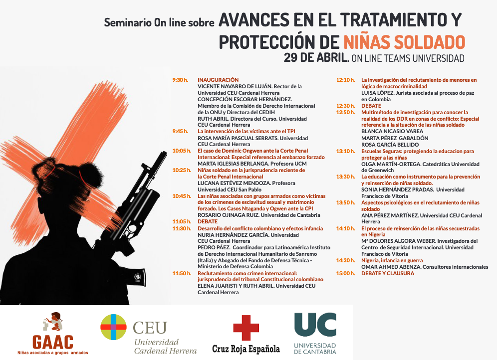 Los retos del tratamiento y protecci&oacute;n de las ni&ntilde;as soldado