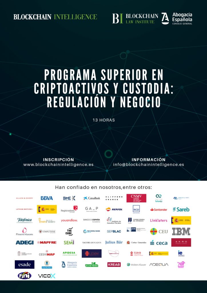 Programa superior certificado en criptoactivos y custodia: Regulaci&oacute;n y Negocio