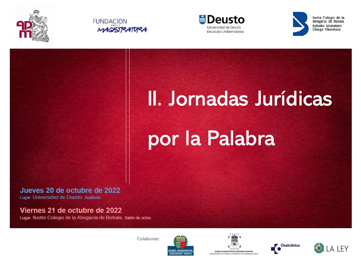 II Jornadas Jur&iacute;dicas por la Palabra