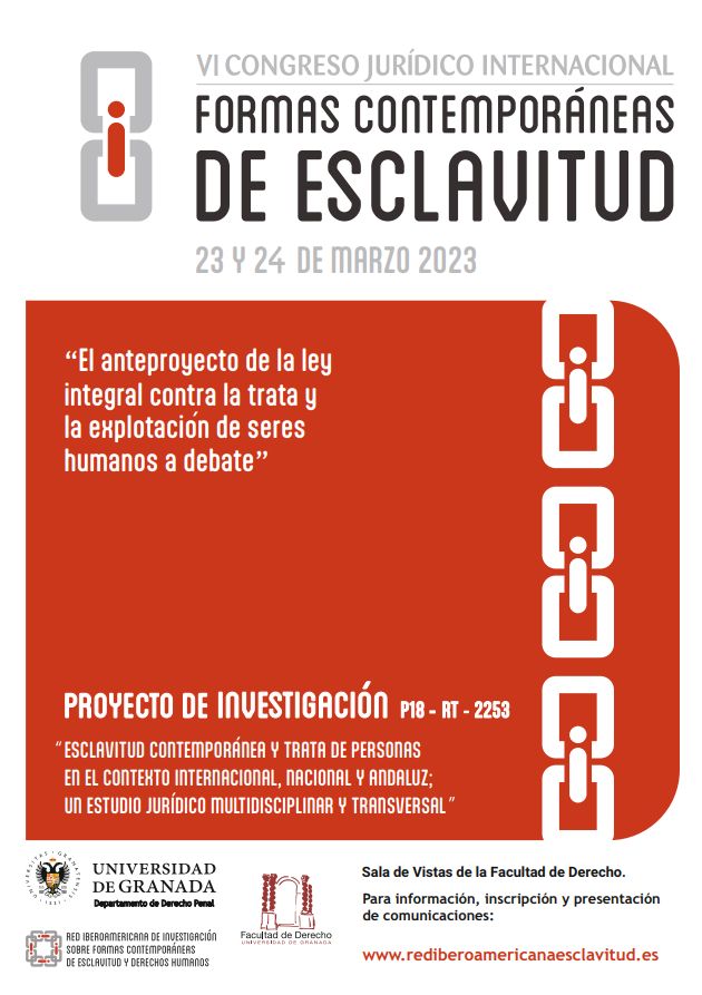 VI Congreso Internacional sobre Formas Contempor&aacute;neas de Esclavitud