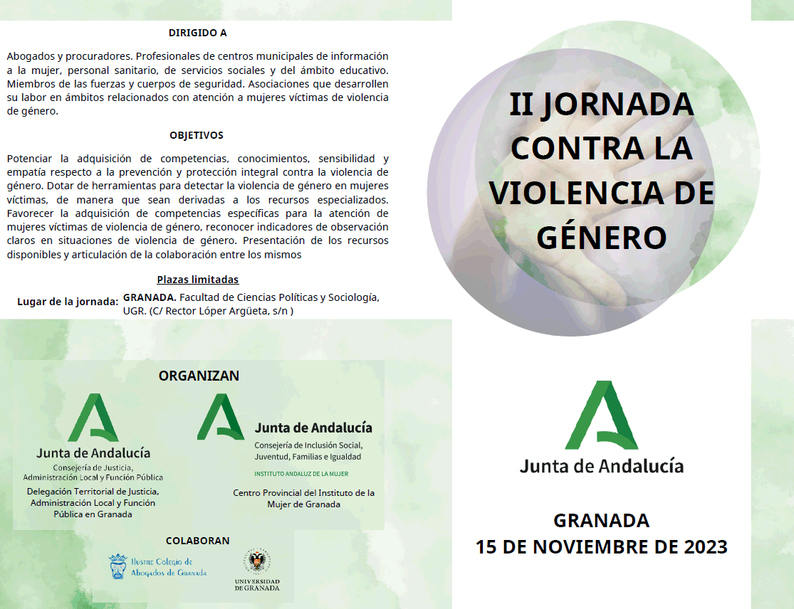 Jornadas contra la violencia de g&eacute;nero