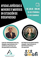 Ayudas jur&iacute;dicas a menores y mayores en situaci&oacute;n de discapacidad