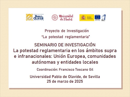 La potestad reglamentaria en los &aacute;mbitos supra e infranacionales: Uni&oacute;n Europea, comunidades aut&oacute;nomas y entidades locales