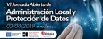 IX Jornada abierta de administraci&oacute;n local y protecci&oacute;n de datos